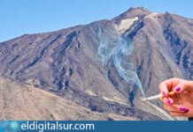 El Cabildo de Tenerife aprueba la prohibición de fumar en todo el ámbito del Parque Nacional del Teide