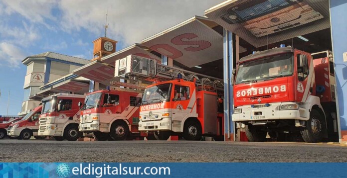 Unidades de los Bomberos Voluntarios de Adeje