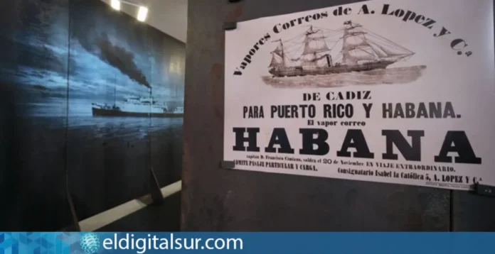 exposición inmersiva sobre el Correíllo La Palma en el Centro Cultural de Los Cristianos