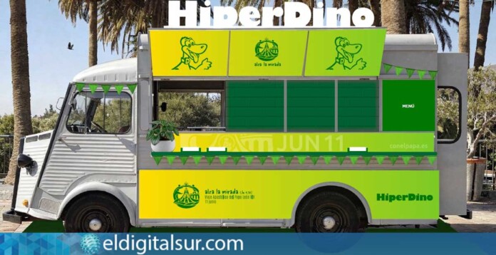 Food truck HiperDino Visita del Papa