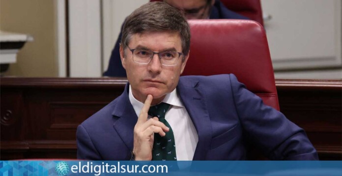 Nicasio Galván, portavoz del Grupo Parlamentario VOX en el Parlamento de Canarias