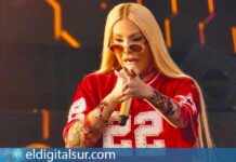 Ivy Queen durante su actuación en el Cook Music Fest de Santa Cruz de Tenerif