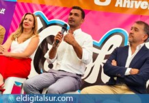 José María de la Cova, promotor del Tenerife Cook Music Fest, durante la presentación de la quinta edición del festival, en la que detalló la inversión y el despliegue técnico del evento