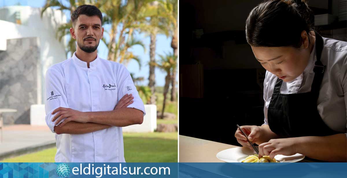 Julio-Hernández-y-Anna-(Soohyun)-An-220726 Julio Hernández, jefe de cocina de Akira Back Tenerife, y Anna (Soohyun) An, chef de Akira Back Florence, protagonizarán el Akira Back Chef Battle el próximo 7 de agosto en The Ritz-Carlton Tenerife, Abama