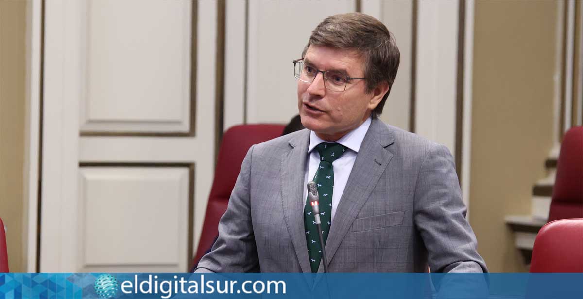 Nicasio-Galvan-220726 Nicasio Galván, portavoz del grupo parlamentario VOX en el Parlamento de Canarias / EDS