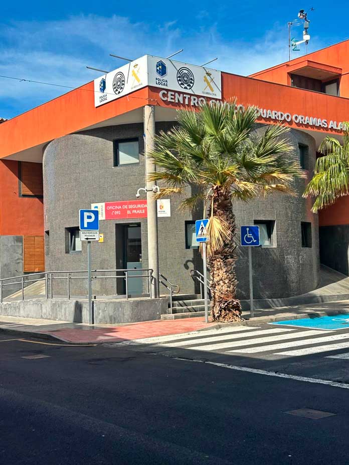 Oficina policial de El Fraile. / EDS