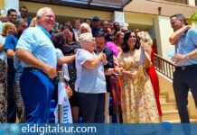 Momento del tradicional corte de cinta que oficializó la inauguración del rebranding de los complejos