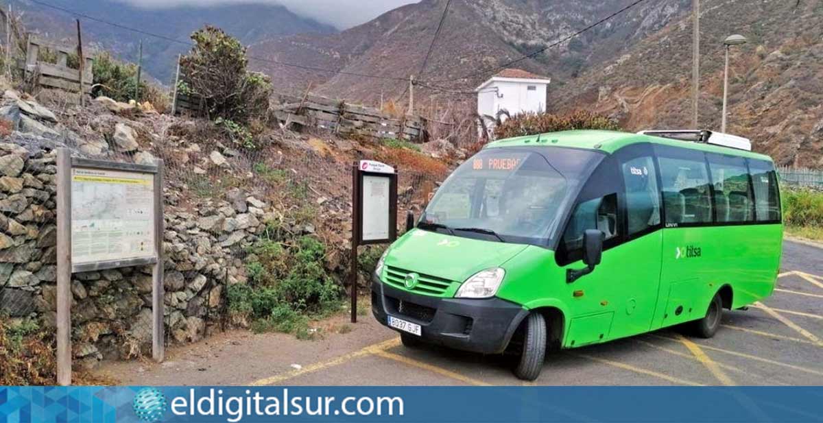 TITSA-Refuerzo-Anaga-030726 Microbus de Titsa