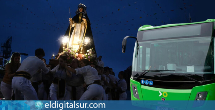 Titsa activa un dispositivo especial de transporte por las Fiestas del Carmen de Puerto de la Cruz
