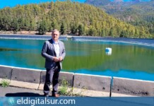 Valentín González, balsa de Trevejos en Vilaflor