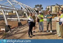El alcalde José Manuel Bermúdez visita el futuro espacio lúdico-deportivo de Juan XXIII junto a responsables municipales