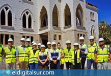 Visita institucional a las obras del futuro Parque Cultural Viera y Clavijo de Santa Cruz