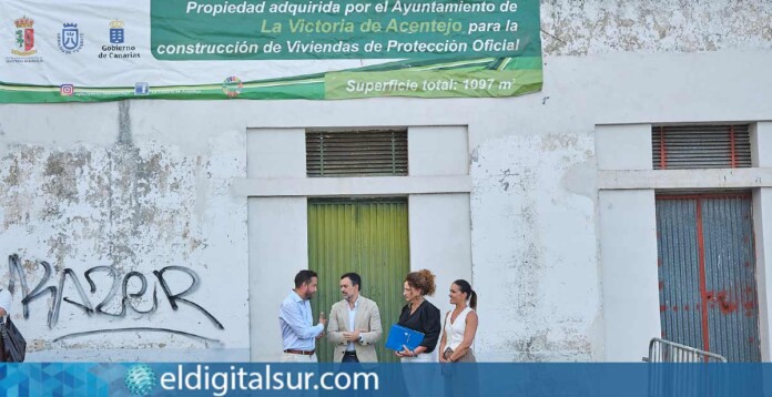 Viviendas-de-Promoción-Pública-La-Victoria-210726 Visita al terreno donde se construirán las 21 viviendas públicas