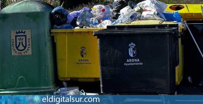 Acumulación de basura en calles de Arona / EDS