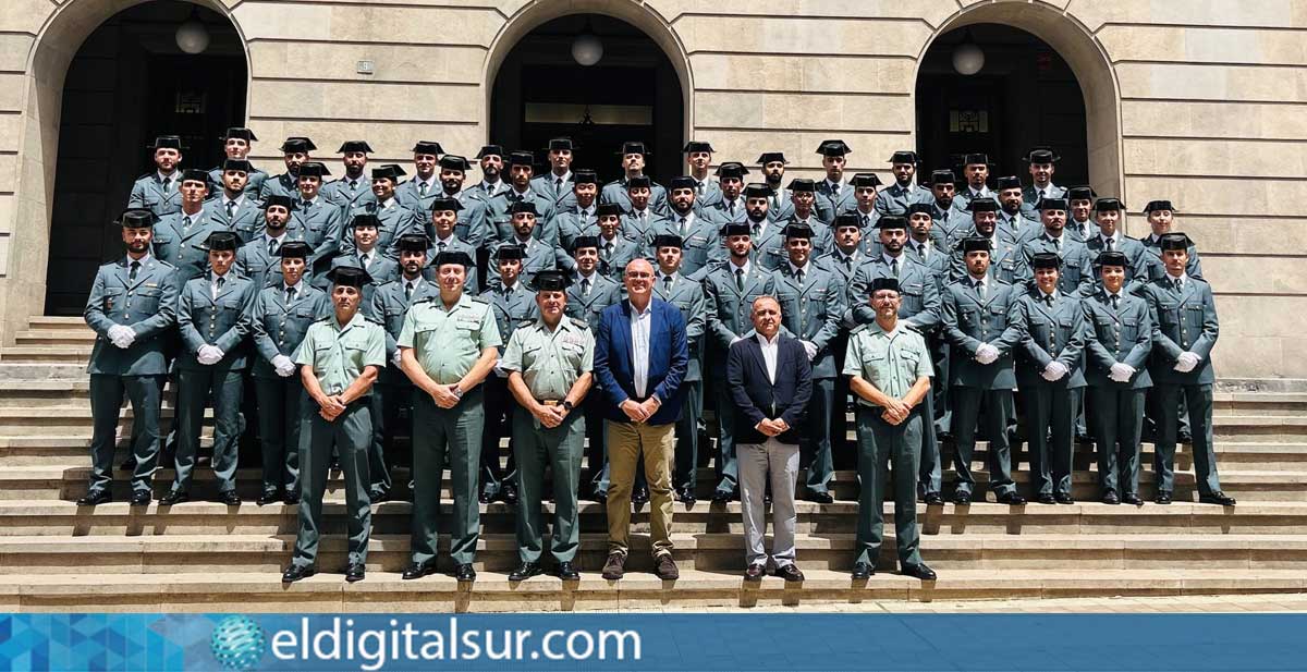 guardia-civil-090726 Los nuevos guardias civiles alumnos durante su incorporación a las unidades territoriales de seguridad ciudadana de Canarias
