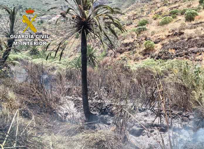 Segundo foco de fuego localizado en Masca
