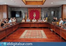 Salón de Pleno del Ayuntamiento de San Miguel de Abona