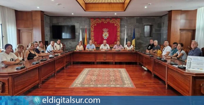 Salón de Pleno del Ayuntamiento de San Miguel de Abona