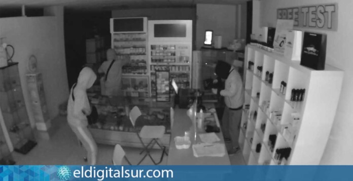 Imagen de uno de los robos investigados en la operación Pueri