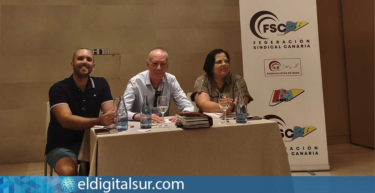 sindicalistas-de-base-canarias-130726 Representantes de Sindicalistas de Base de Canarias
