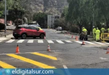 Nuevas plazas de aparcamiento habilitadas en la Vía de Cornisa, en La Salud