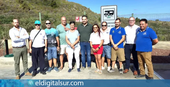 Nuevo punto público para caravanas en La Guancha