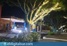 Alumbrado navideño en Santa Cruz de Tenerife