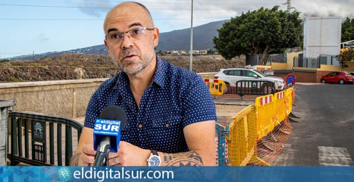 El concejal de Obras y Servicios del Ayuntamiento de Adeje, Epifanio Díaz Hernández