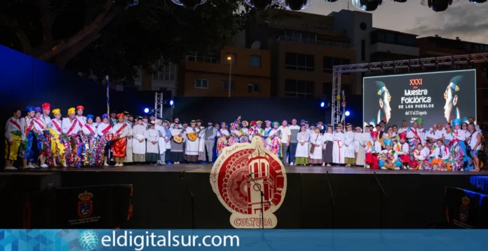 El Médano acoge el III Encuentro de Danzas de la XXXI Muestra Folclórica