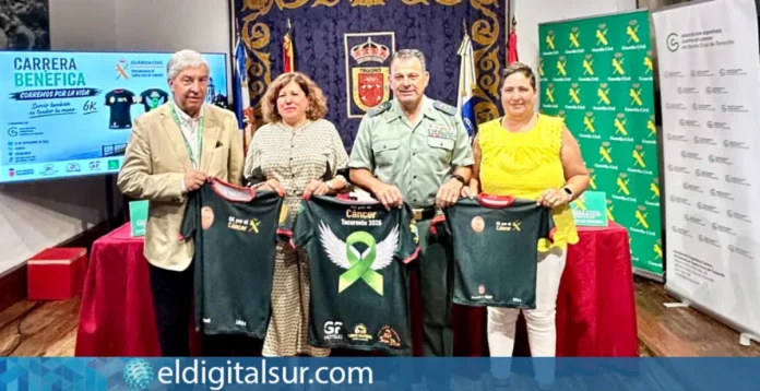 Presentación de la III Carrera Benéfica “Corremos por la Vida” de la Guardia Civil en Tacoronte