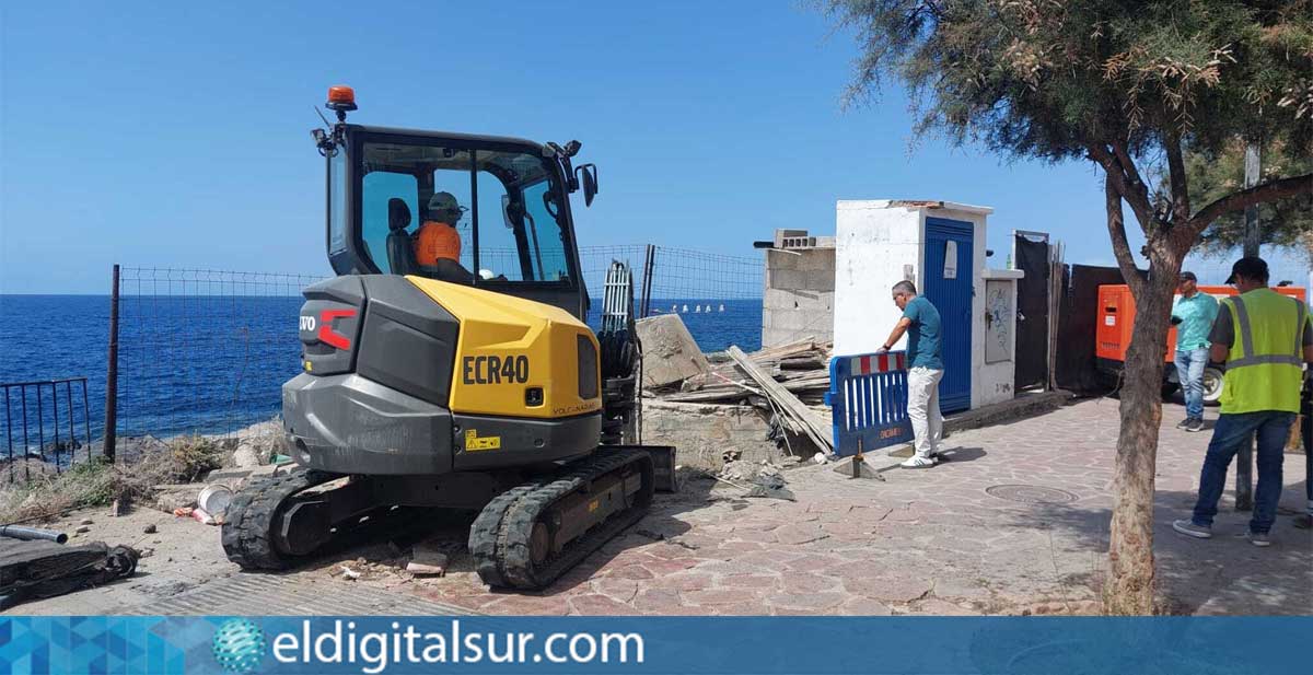 Saneamietno-Playa-de-San-Juan-120826 Obras de mejora de la red de saneamiento en Playa de San Juan, en Guía de Isora
