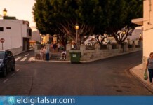 Plaza del barrio de El Carmen, en Arafo