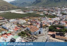 Vista aérea de Buenavista del Norte
