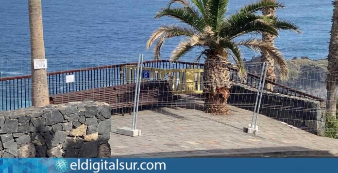 obras-mirador-playa-de-Los-Roques-San-juan-de-la-rambla-030826 El mirador de la playa de Los Roques, en San Juan de la Rambla, será renovado para corregir el deterioro de su estructura y mejorar sus condiciones de seguridad y accesibilidad