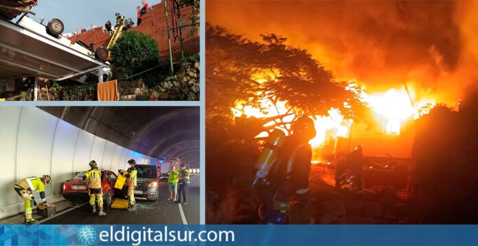 Actuaciones Bomberos de Tenerife