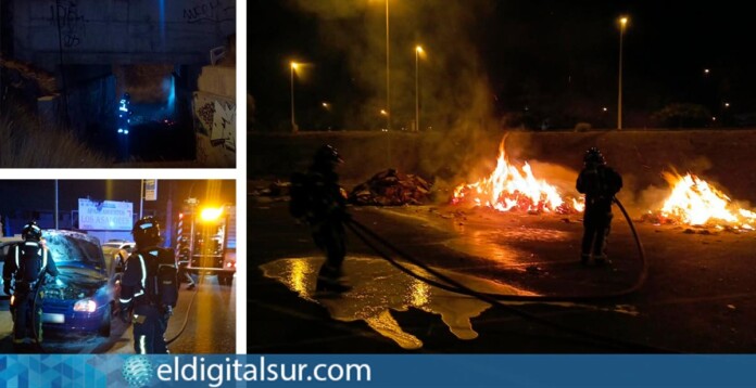 Bomberos de Tenerife intervienen en incendios