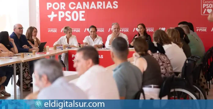 Reunión de la Comisión Ejecutiva Regional del PSOE Canarias
