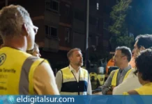 Trabajos de asfaltado en calles de Santa Cruz de Tenerife