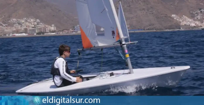 Pablo Sánchez, regatista del Club de Mar Radazul