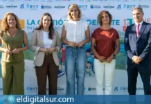 De izquierda a derecha: Noemí Rodríguez, María Rojas, Yolanda Moliné, Alicia Cebrián y Ángel García.