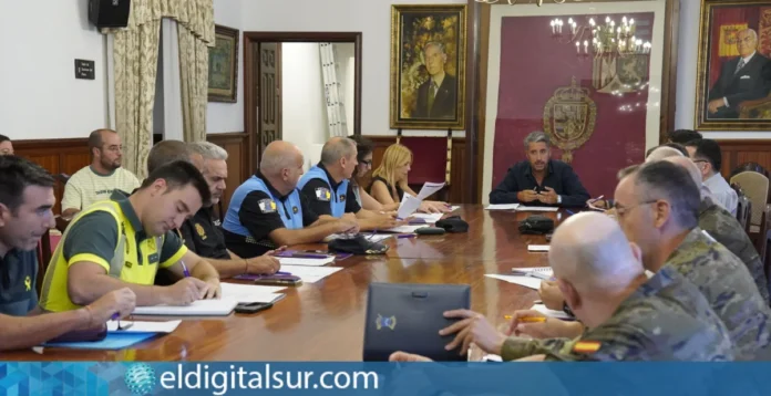 Reunión de coordinación del dispositivo de seguridad de las Fiestas del Cristo 2026 en La Laguna
