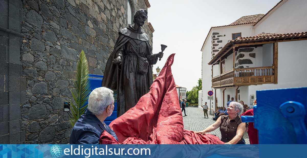 Escultura-Hermano-Pedro Adeje-150926 Adeje rinde homenaje al Santo Hermano Pedro con una nueva escultura
