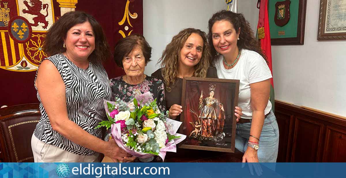 Homenaje-María-Dolores-González-Sánchez-Lolita-Tacoronte-250926 Lolita recibe el homenaje del Ayuntamiento de Tacoronte por sus 99 años