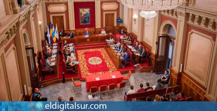 Pleno del Ayuntamiento de Santa Cruz de Tenerife