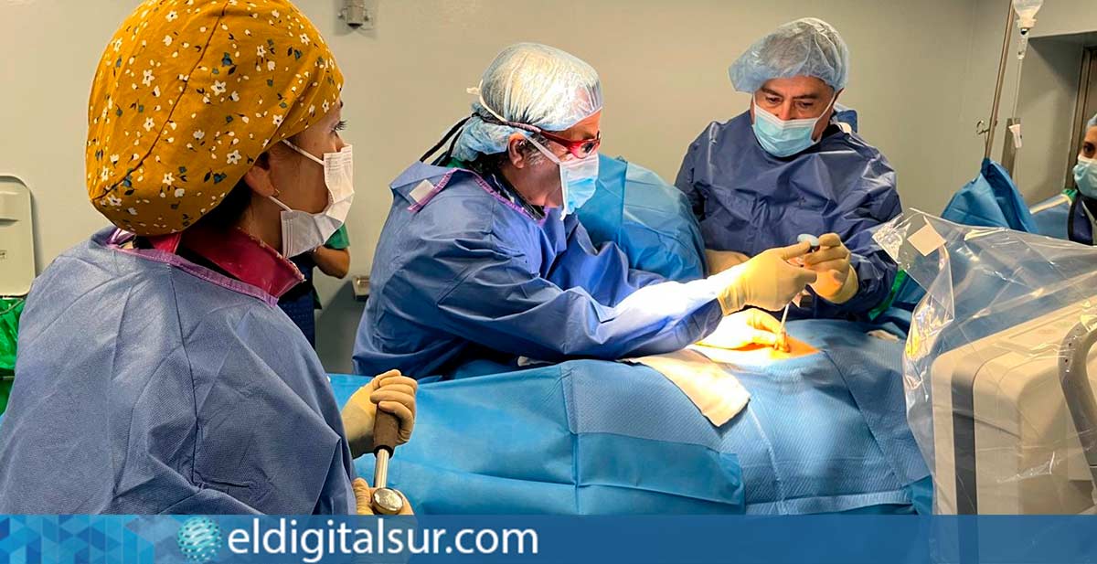 Tratamiento-Dolor-Lumbar-sin-Cirugía-HUNSC-160926 La Candelaria aplica por primera vez la ablación intraósea del nervio basivertebral para aliviar el dolor lumbar crónico