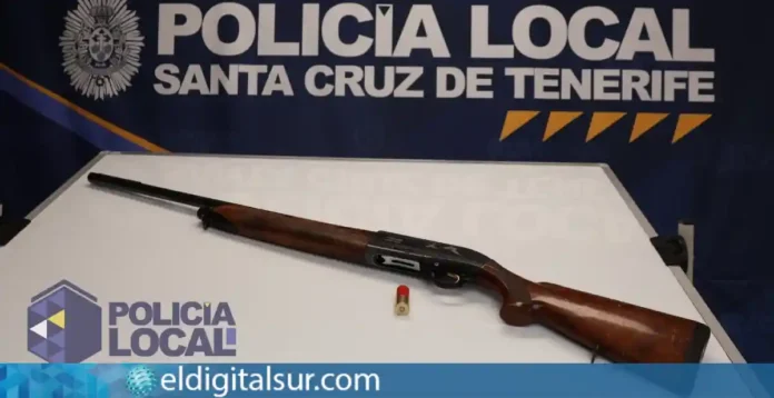 Arma utilizada para repeler el ataque del presa canario en Valle Brosque / Policía Local