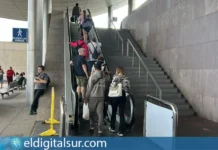 Escaleras mecánicas del Intercambiador de Transportes de Santa Cruz de Tenerife