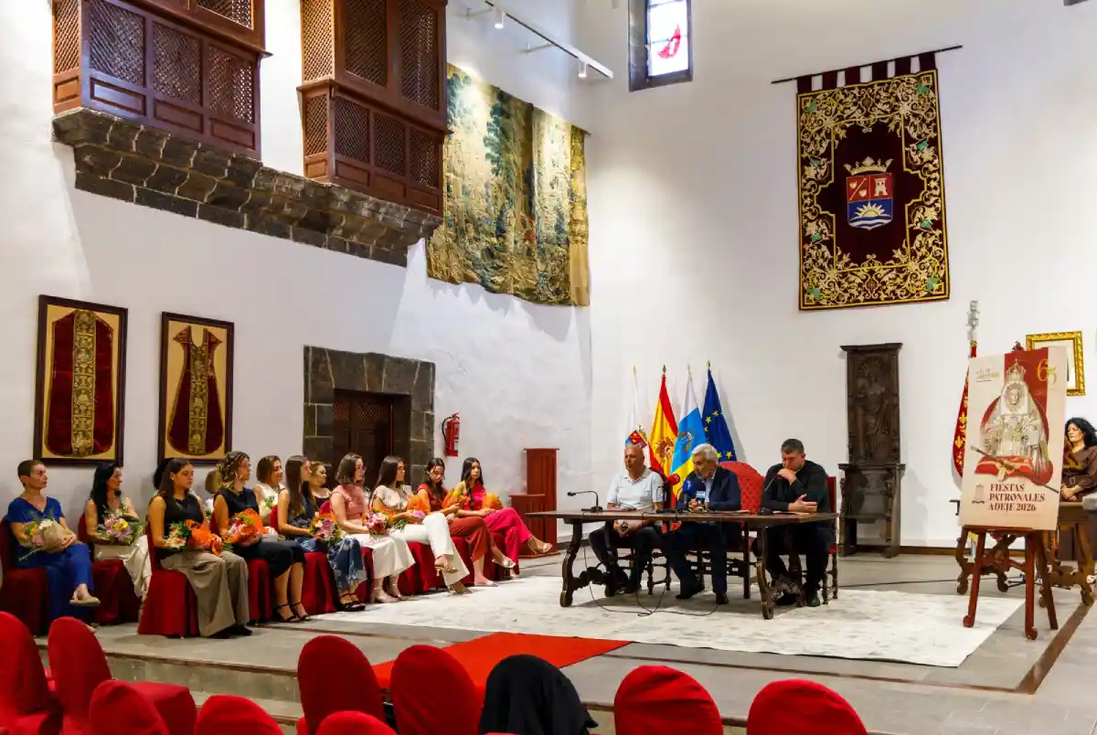 El acto de presentación dio a conocer el programa de actividades de las fiestas de Adeje