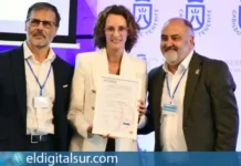 La concejala de Nuevas Tecnologías recogió la distinción