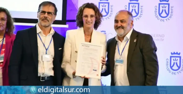 La concejala de Nuevas Tecnologías recogió la distinción